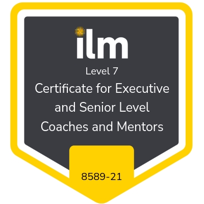Toby Bailey - ilm Level 7 Certificate for Executive Senior Level Coaches and Mentors